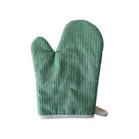 OFENHANDSCHUHE - 19 x 26 cm - Grün - 1 Stück - Grün, Textil (26/19cm)