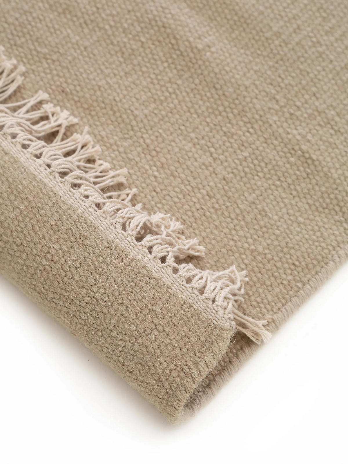 TEPPICH Liv Beige 80x250 cm - Beige, Textil (80/250cm) - benuta Pop