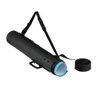 ROLE plakátu - černá, plast (14/135/14cm) - Relaxdays