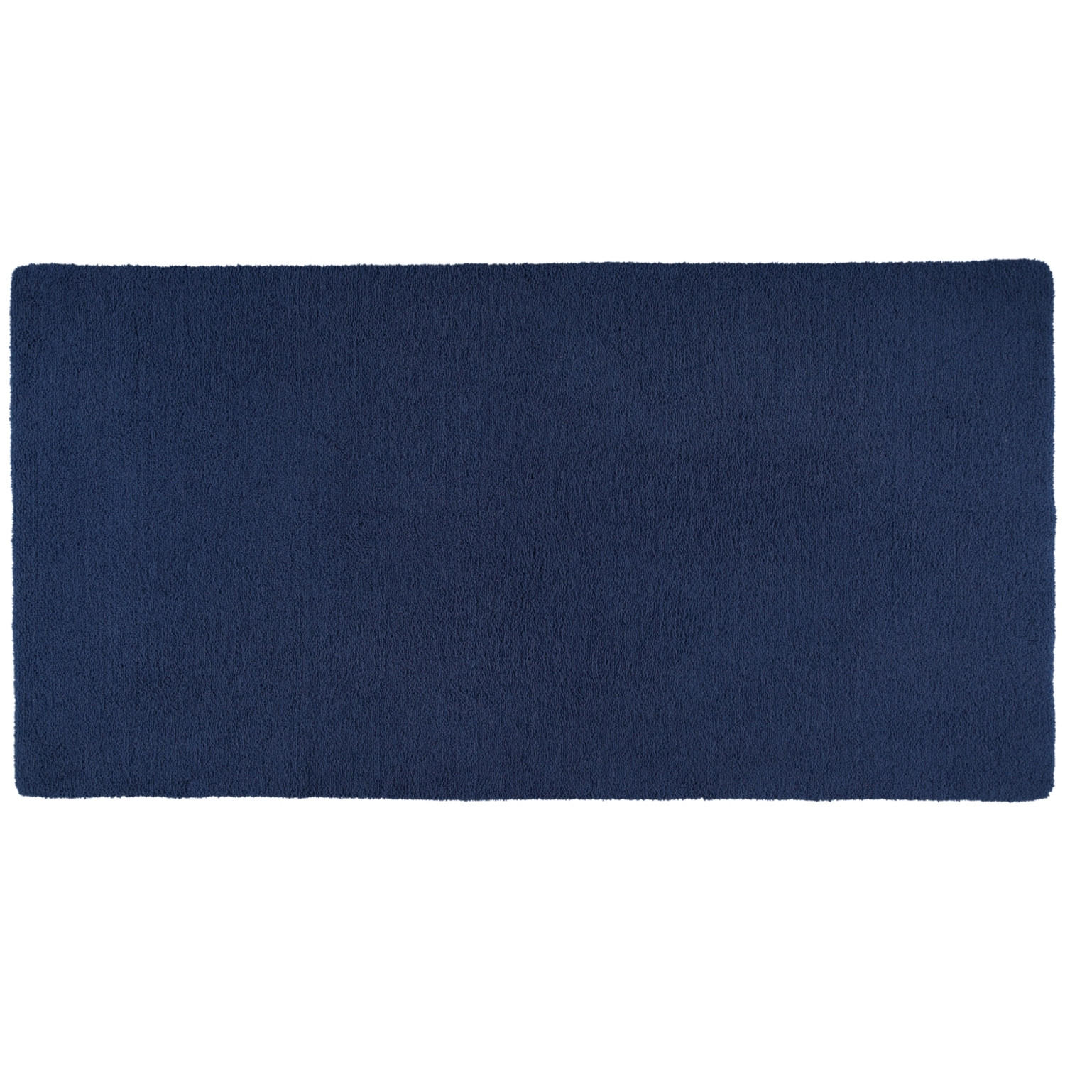 BADTEPPICHE SQUARE KOBALT - 84 - Blau, Textil (80/160cm) - Rhomtuft