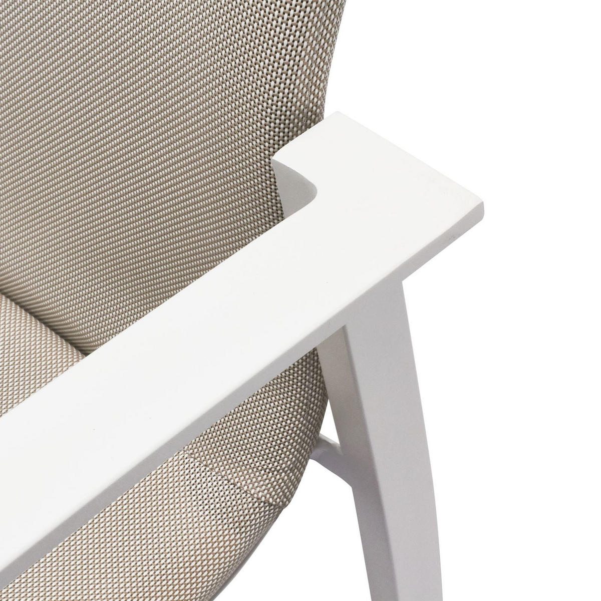 GARTENSTÜHLE VERANO 6ER-SET - Beige, Textil (57/89/62cm) - IDIMEX