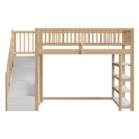 HOCHBETT Massivholz 90/200 cm Holz - Ahornfarben, Holz - Raumix