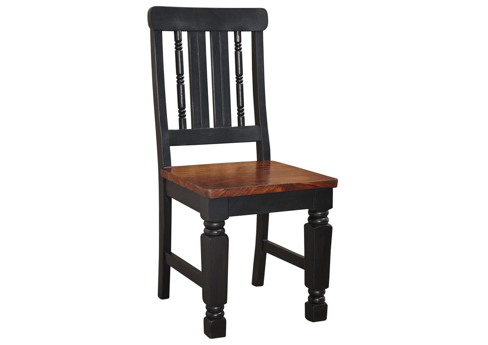 STUHL Massivholz 45 x 45 x 98 cm braun NEW BOSTON #120 - Braun, Holz (45/98/45cm) - Massivmoebel24