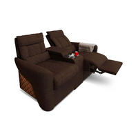 KINOSESSEL Kinosessel Relax Braun - Braun, Kunststoff (190/94/92cm)