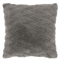 DEKOKISSEN Liora Grau 45/45/8 cm - Grau, Textil (45/45cm) - Unique Living