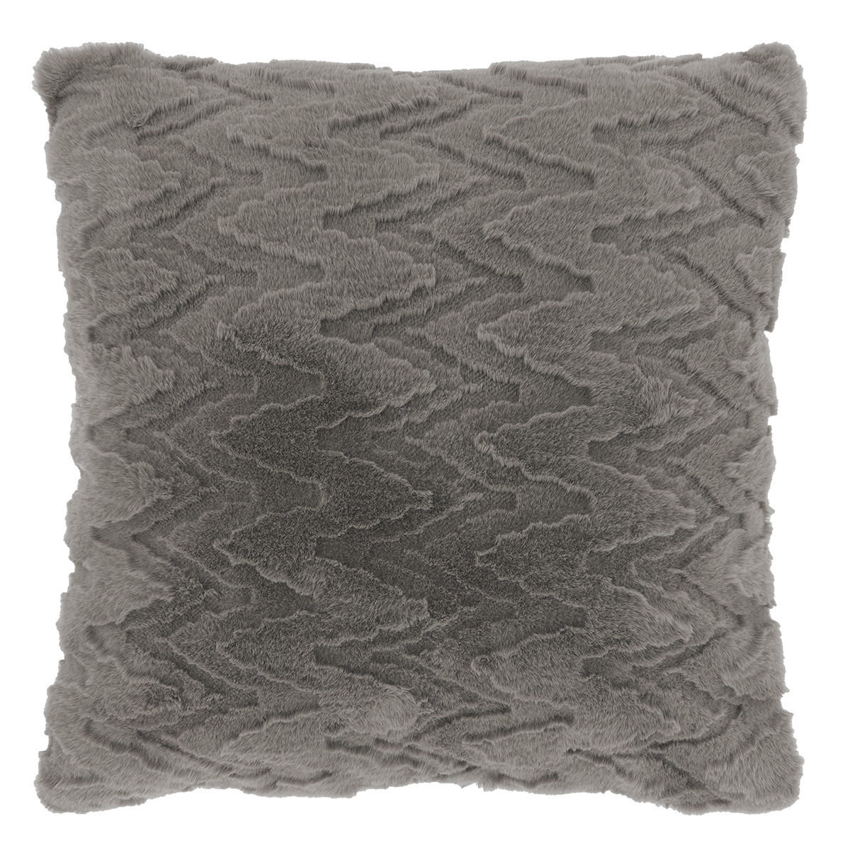 DEKOKISSEN Liora Grau 45/45/8 cm - Grau, Textil (45/45cm) - Unique Living