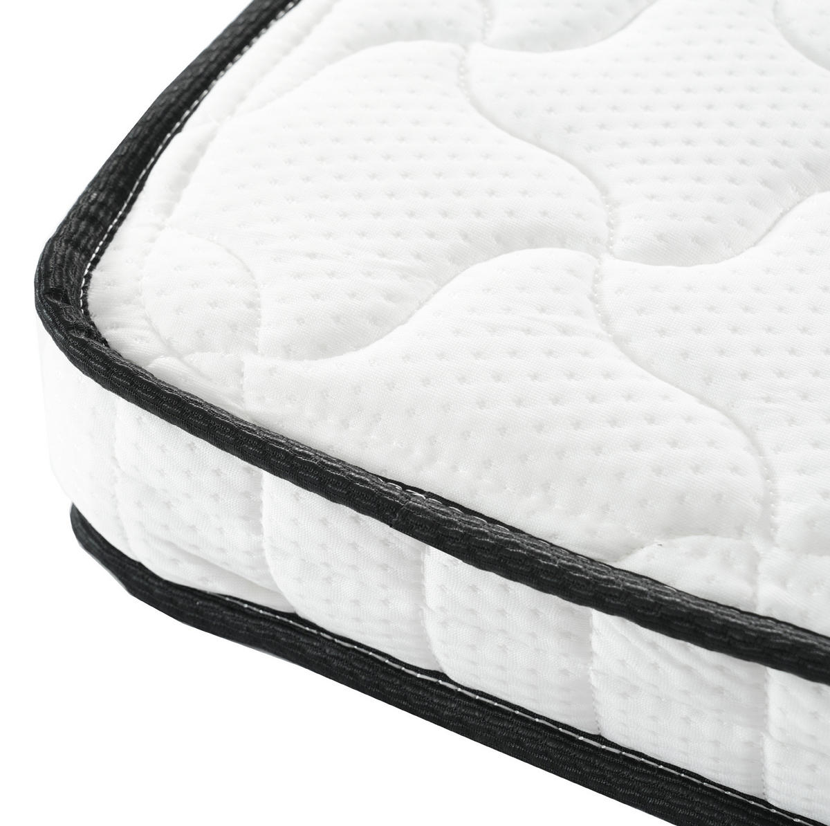 HOCHBETT 90/200 cm mit Matratze 2-in-1-Bett und Schreibtisch mit Stauraumleiter weiß - Weiß, Holzwerkstoff (90/200cm) - OKWISH