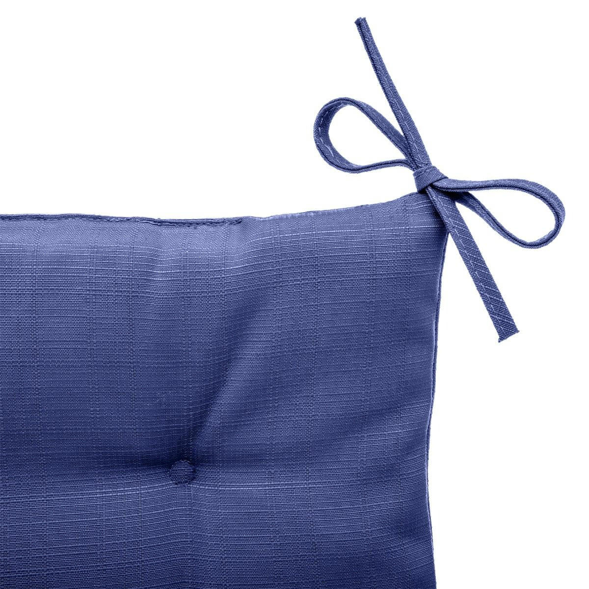 STUHLKISSEN Korai 40/40 cm - Blau, Textil (40cm)