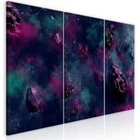 KUNSTDRUCK Blau 120/60 cm - Blau/Grün, Textil (120/60cm) - KUNSTLOFT