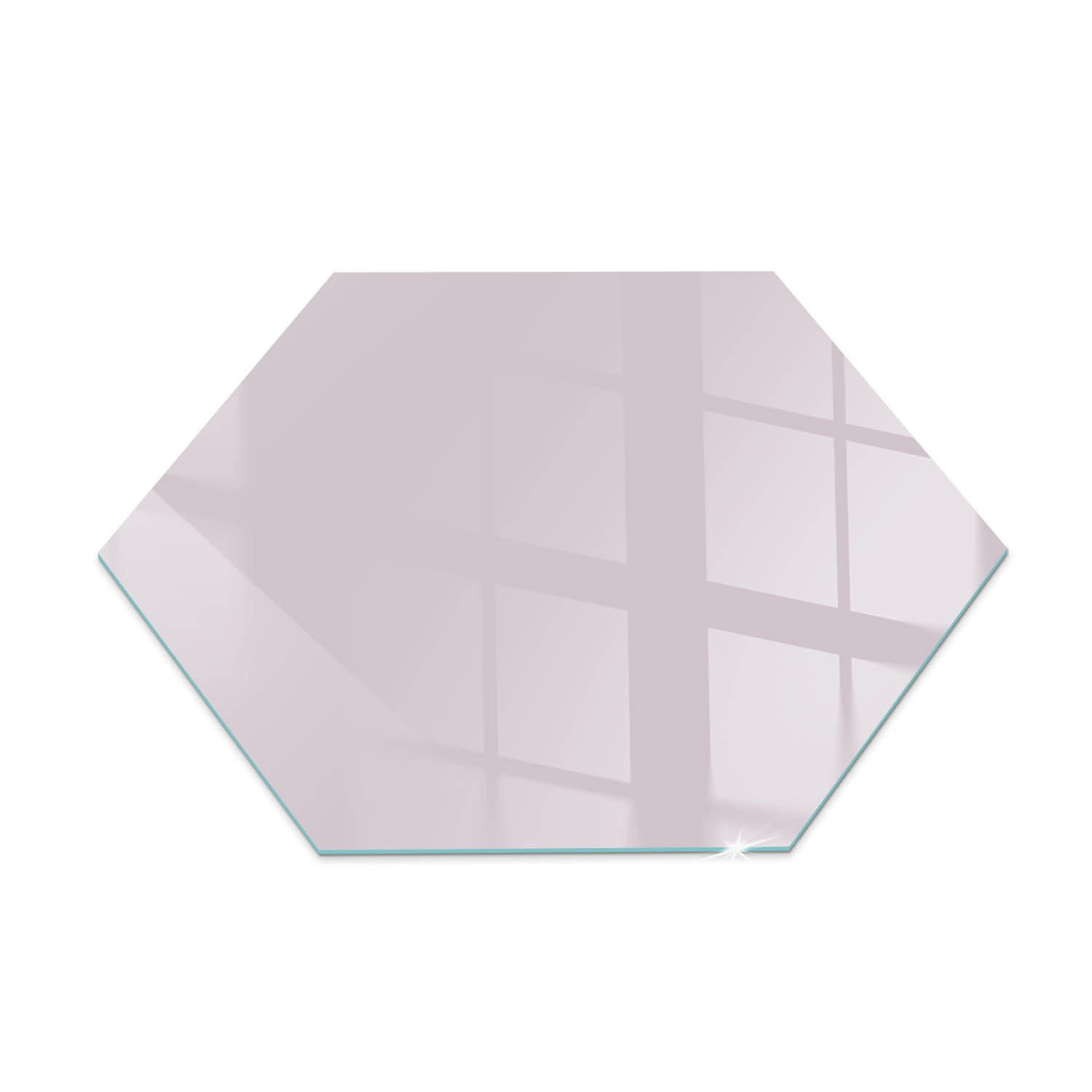 GLASPLATTE für Kamin h40 cm Lila - Lila, Glas (40/40/0.4cm) - ArtPrintCave