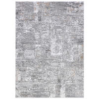 KOBEREC grafitový šedý abstraktní - 230 x 240 cm - šedá, textil (230/240cm) - Mazovia
