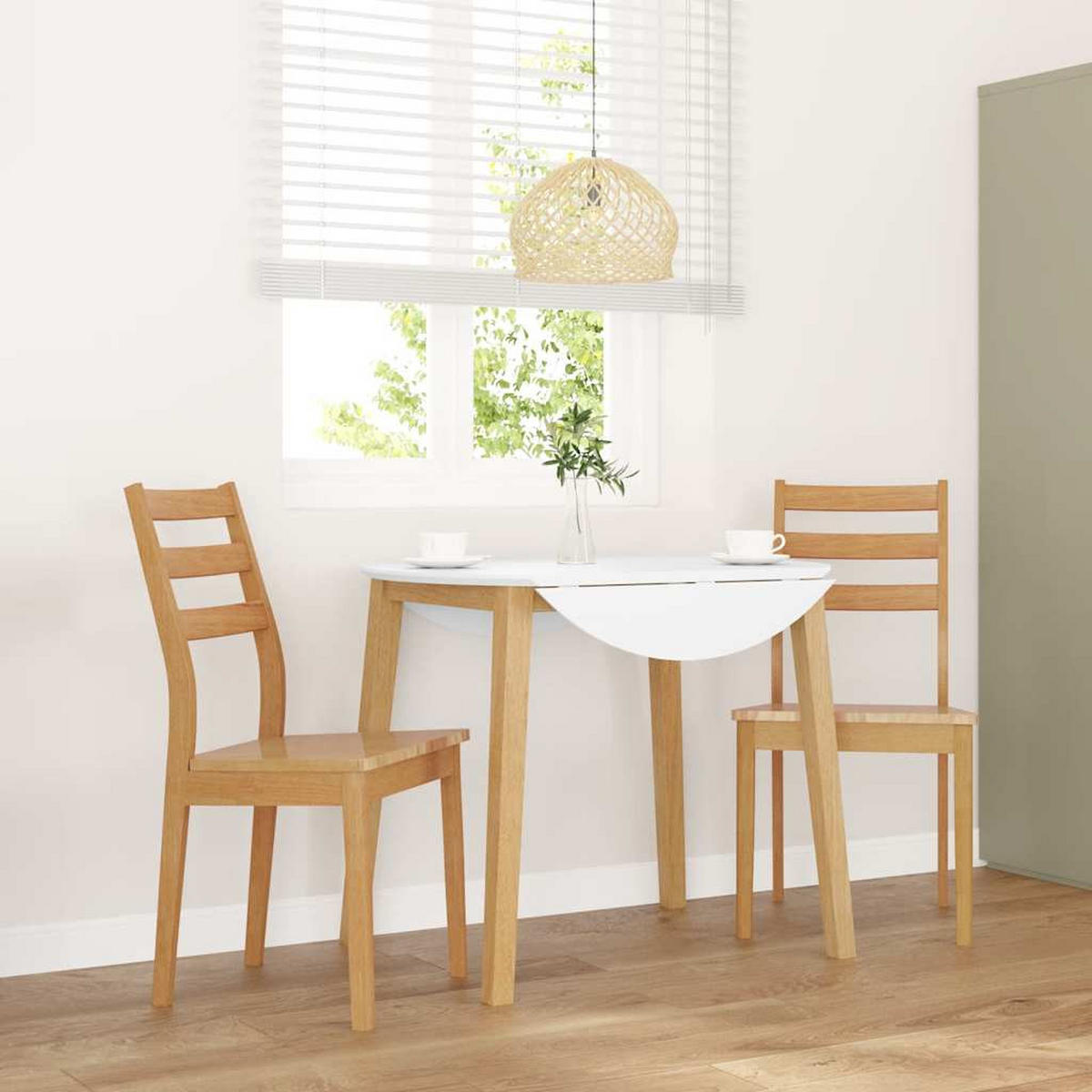 ESSZIMMERSTÜHLE 2 Stk. Natur Massivholz Gummibaum 48.5*49*90cm - Braun, Holz (48.5/90/49cm) - ZMH