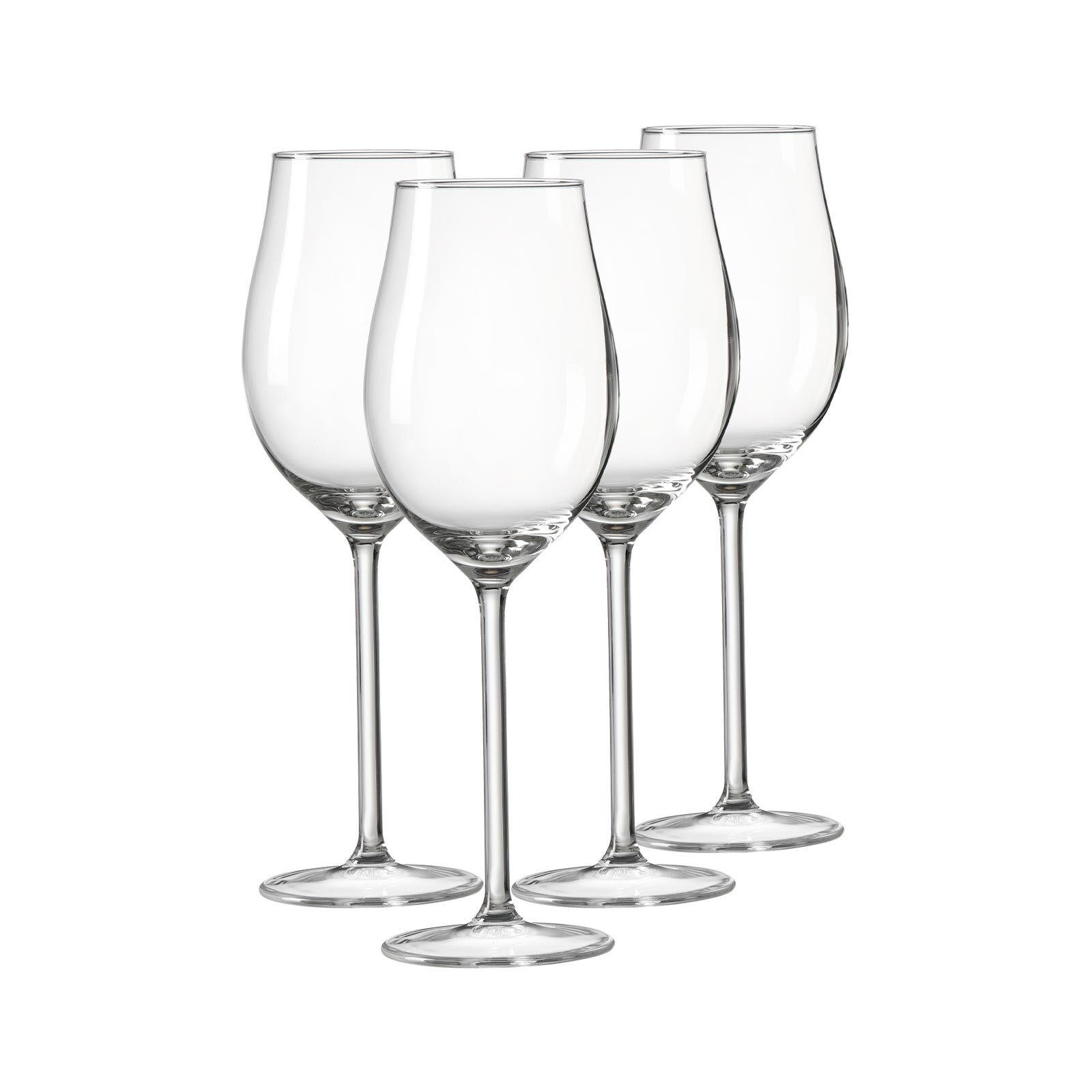 WEISSWEINGLÄSER Bolero transparent 390 ml 4er Set - Transparent, Glas (0.39L) - Ritzenhoff Breker