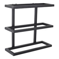 WEINREGAL Pinot Schwarz - Schwarz, Metall (27/26/11cm) - LOFT42
