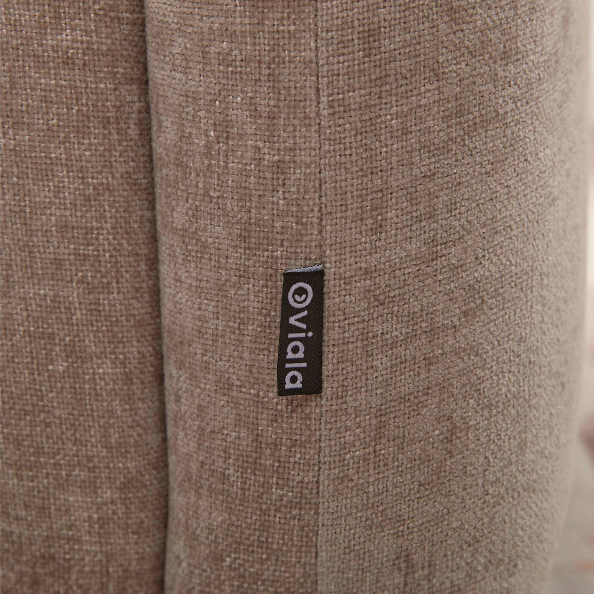 SOFA 3-Sitzer, Beige - Beige, Textil (101/88/231cm) - Oviala