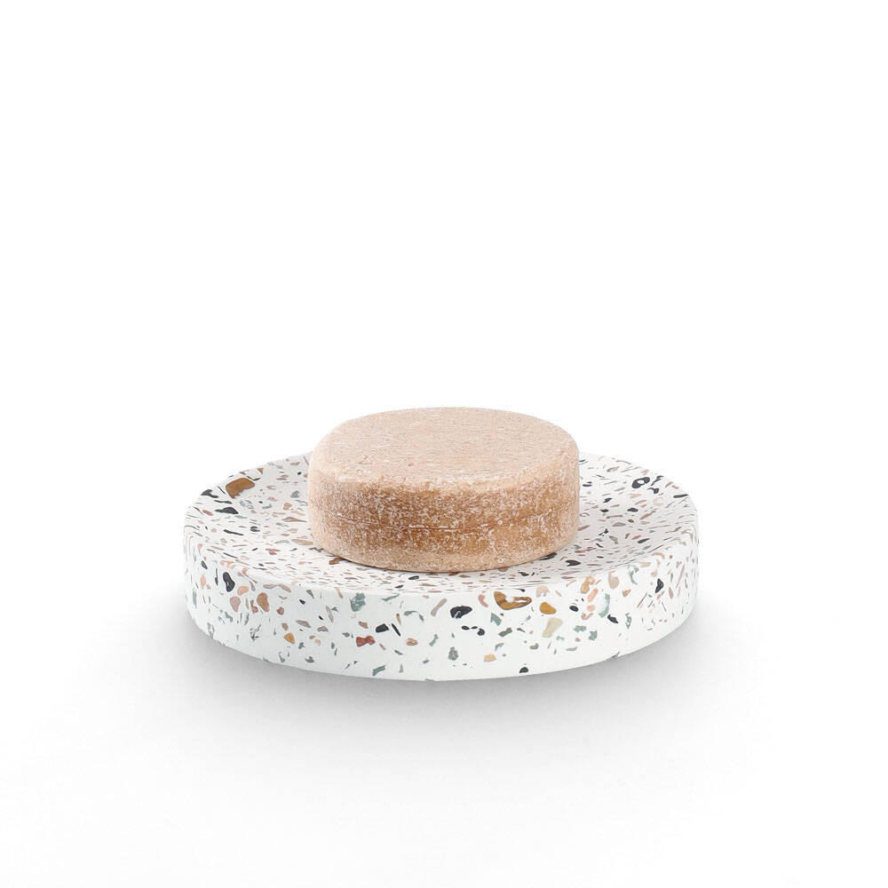 SEIFENSCHALE Terrazzo Ø 11 cm - Multicolor, Stein (11.6/2/11.6cm)