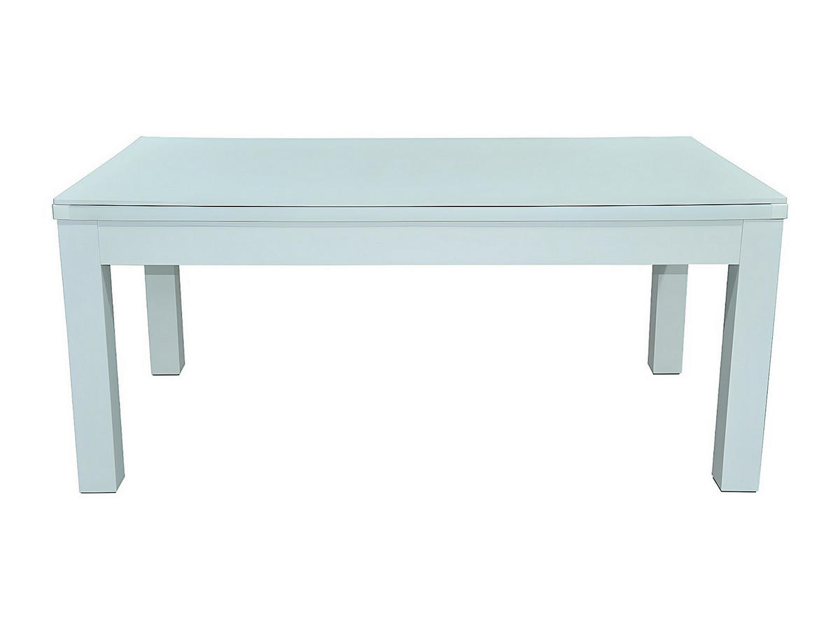 BILLARDTISCH - 6 Personen - holz - weiß Henk - Weiß, Holz (182/102.6cm) - Vente-Unique