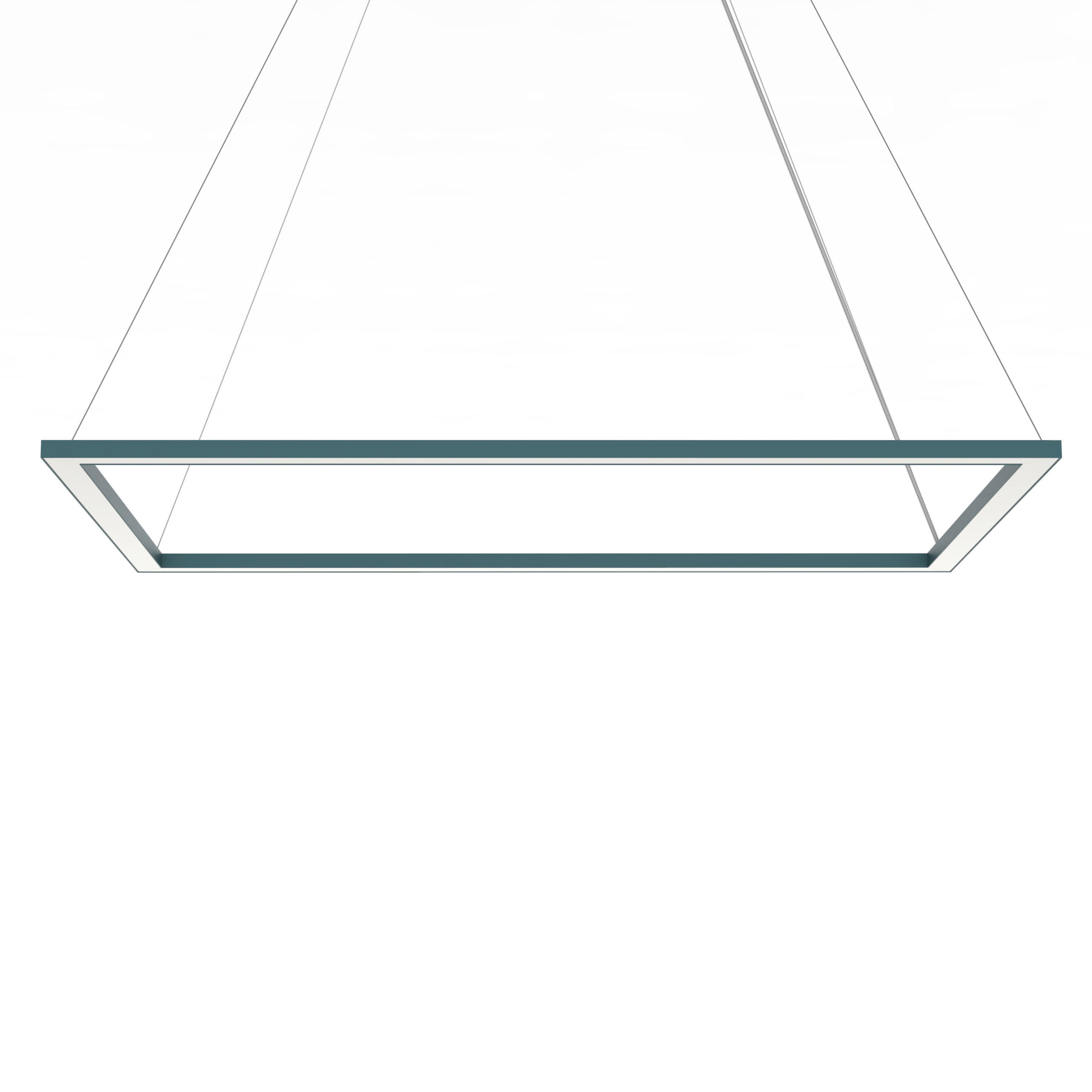 LED-HÄNGELEUCHTE - Blau, Metall (60/90/100cm) - Lumicom