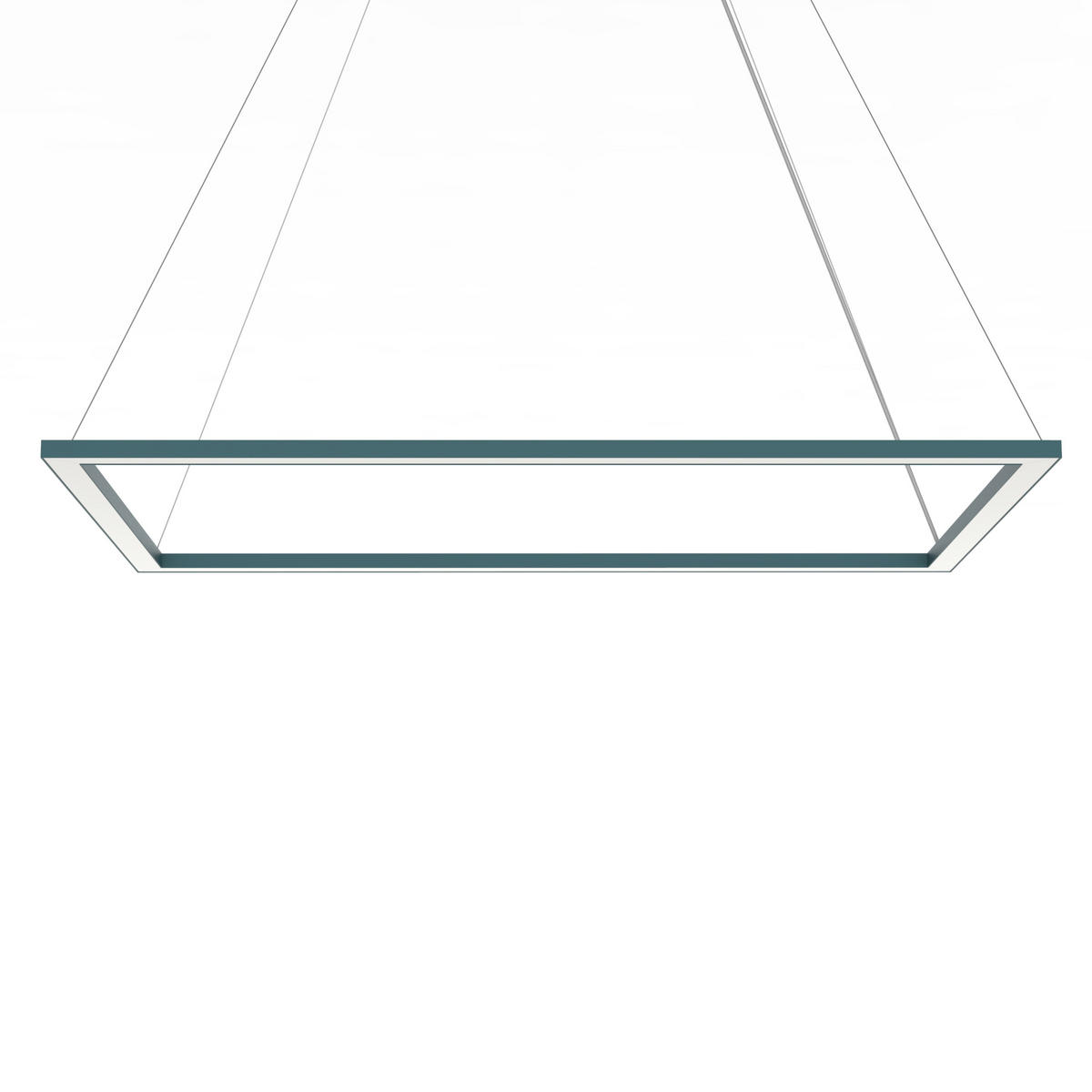 LED-HÄNGELEUCHTE - Blau, Metall (60/90/100cm) - Lumicom