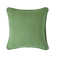 KISSENHÜLLE Rajput 60/60 cm, 100% Baumwolle - Olivgrün, Textil (60/60cm) - Homescapes