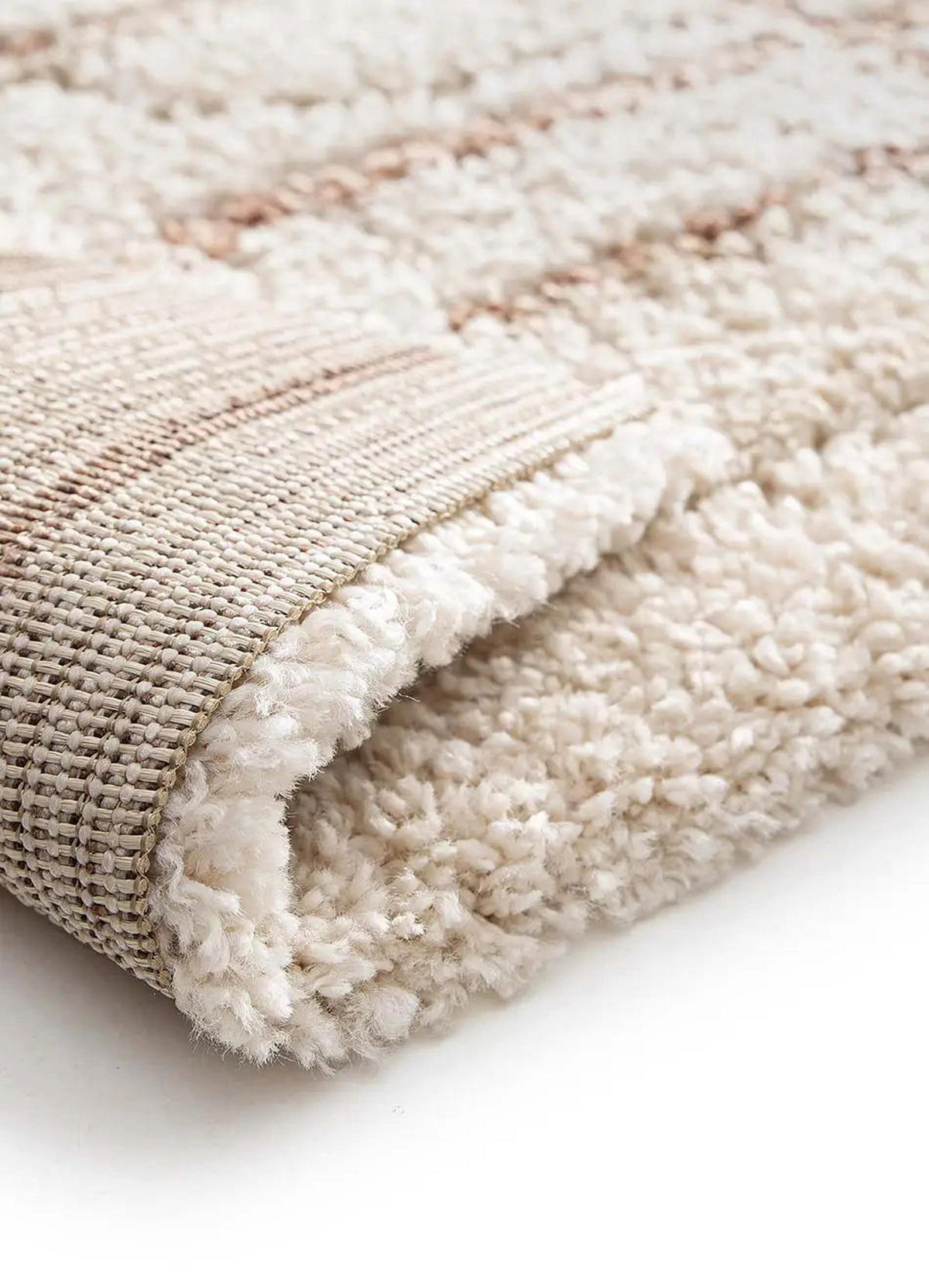 KINDERTEPPICH Creme / Rosa Ember 80/150 cm - Creme, Naturmaterialien/Textil (80/150cm) - Atticgo
