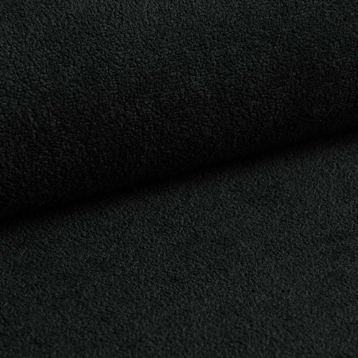 ECKSOFA L Form Ablia Schwarzes 267/168/87 cm mit Schlaffunktion L - Schwarz, Kunststoff/Textil (168/267cm) - AX Living