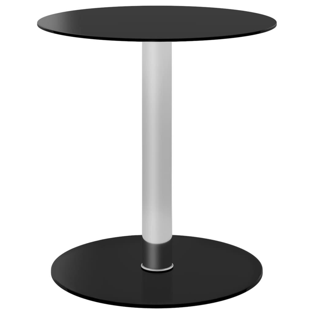 furnicato Couchtisch Schwarz 40x50x40 cm