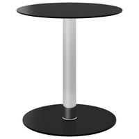 COUCHTISCH Schwarz 40 cm Hartglas - Schwarz, Glas (40/40/50cm) - furnicato
