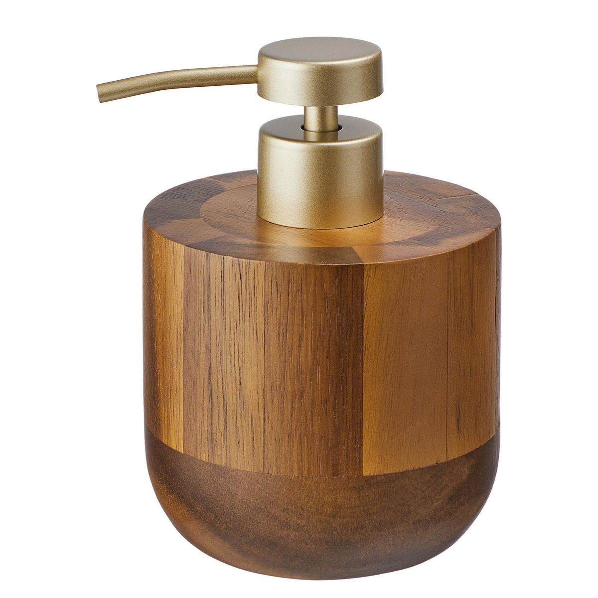 SEIFENSPENDER Acacia - Braun, Holz/Kunststoff (9/13/9cm) - Butlers