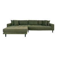 ECKSOFA grün - Grün, Textil (290/170cm) - ebuy24