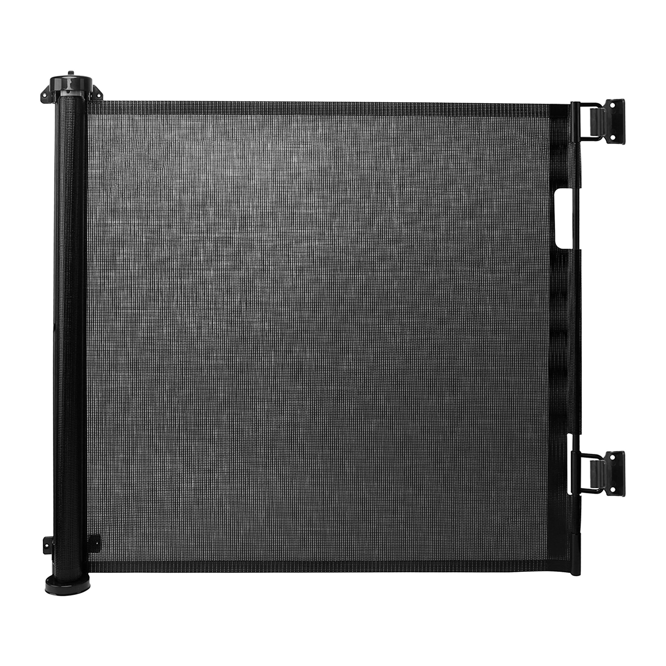 TÜRSCHUTZGITTER - Schwarz, Kunststoff/Metall (150/1cm) - Relaxdays