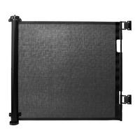 TÜRSCHUTZGITTER - Schwarz, Kunststoff/Metall (150/1cm) - Relaxdays