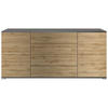 SIDEBOARD Rova Eiche Evoke - Eiche San Remo, Holzwerkstoff (166.5/75.5/35cm) - Vladon