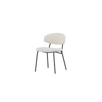 ESSZIMMERSTUHL CHICO Weiß 50x57x79 cm - Weiß, Textil (50/79/57cm) - FURNLUX