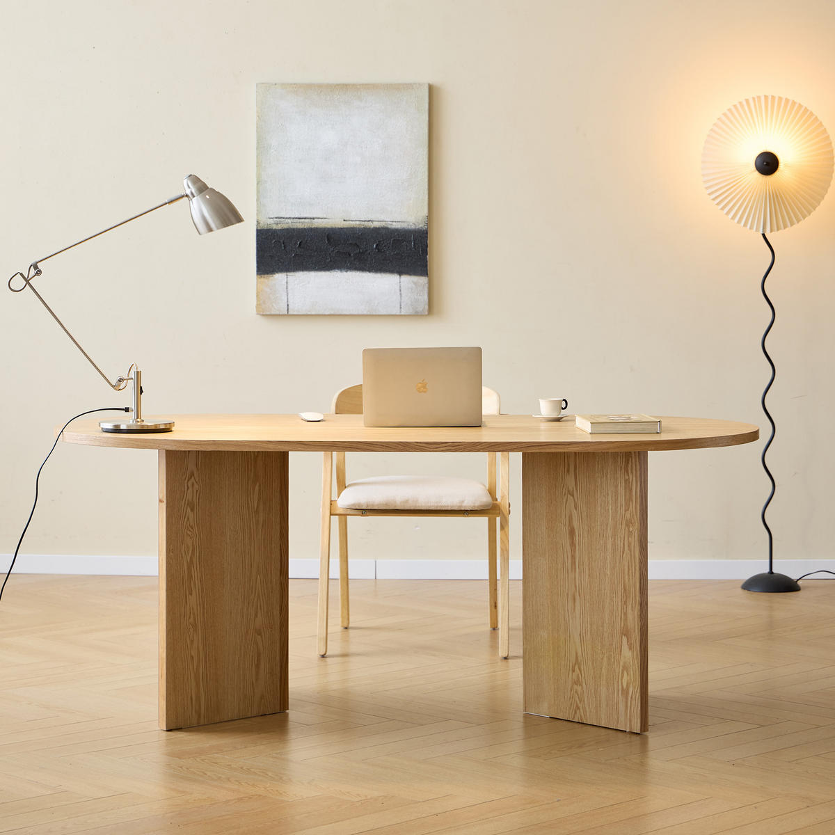 ESSTISCH Oval Braun 120 x 75 x 75 (cm) - Braun, Holz (90/180/74cm) - Nordlys