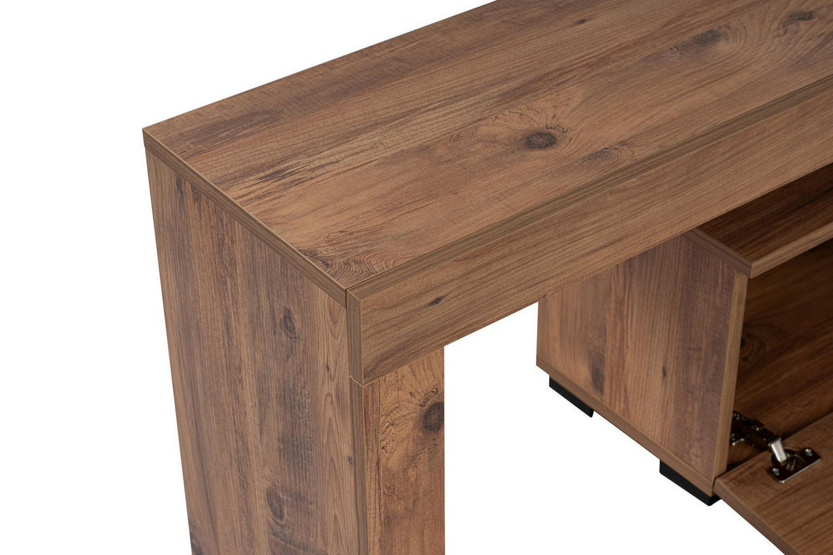 TV-MÖBEL enclave Braun - Braun, Holz (31/50/180cm) - Habitat Garten