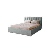 POLSTERBETT Dream 200x200 cm, Doppelbett mit Bettkasten und Lattenrost aus Holz, Velourstoff: Grau - Grau, Holz/Kunststoff (200/200cm) - Marpur