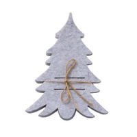 BESTECKTASCHE Filzy - Hellgrau, Textil (0.3/16/11cm) - Boltze Home