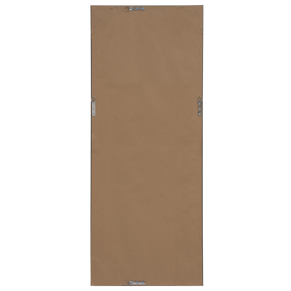 WANDSPIEGEL schwarz rechteckig 50/130 cm Plaisir - Schwarz, Kunststoff (50/130/2cm) - Beliani
