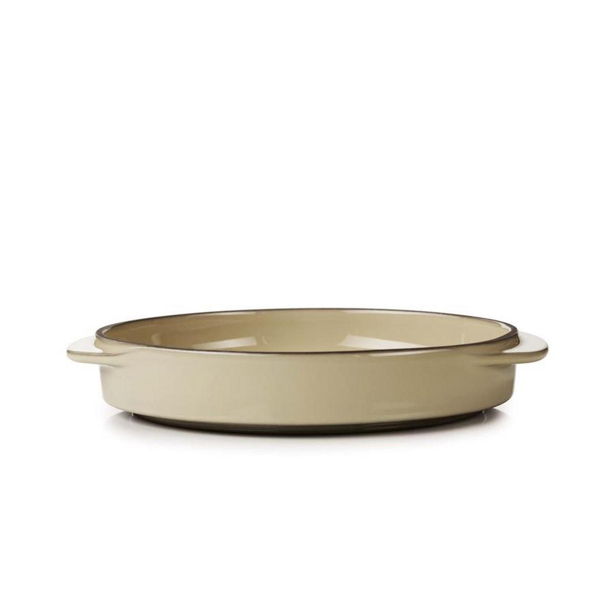 SCHÄLCHEN / COUPTELLER CARACTERE mit Griffen 14 cm Muskatnuss - Multicolor, Keramik (14cm) - Revol Porcelaine France