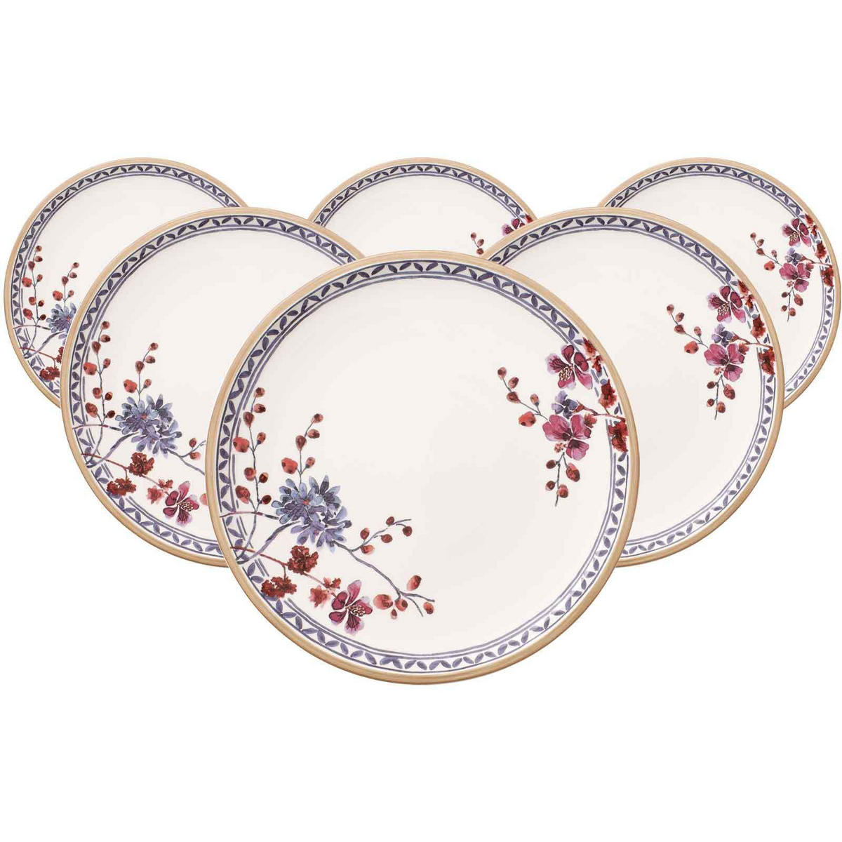 SPEISETELLER Artesano Provençal Lavendel bunt ø 26,9 cm 6er Set - Multicolor, Keramik (27cm) - Villeroy & Boch