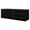 TV-ELEMENT Tireno - Goldfarben/Schwarz, Holzwerkstoff/Metall (120/40/40cm) - MIRJAN24