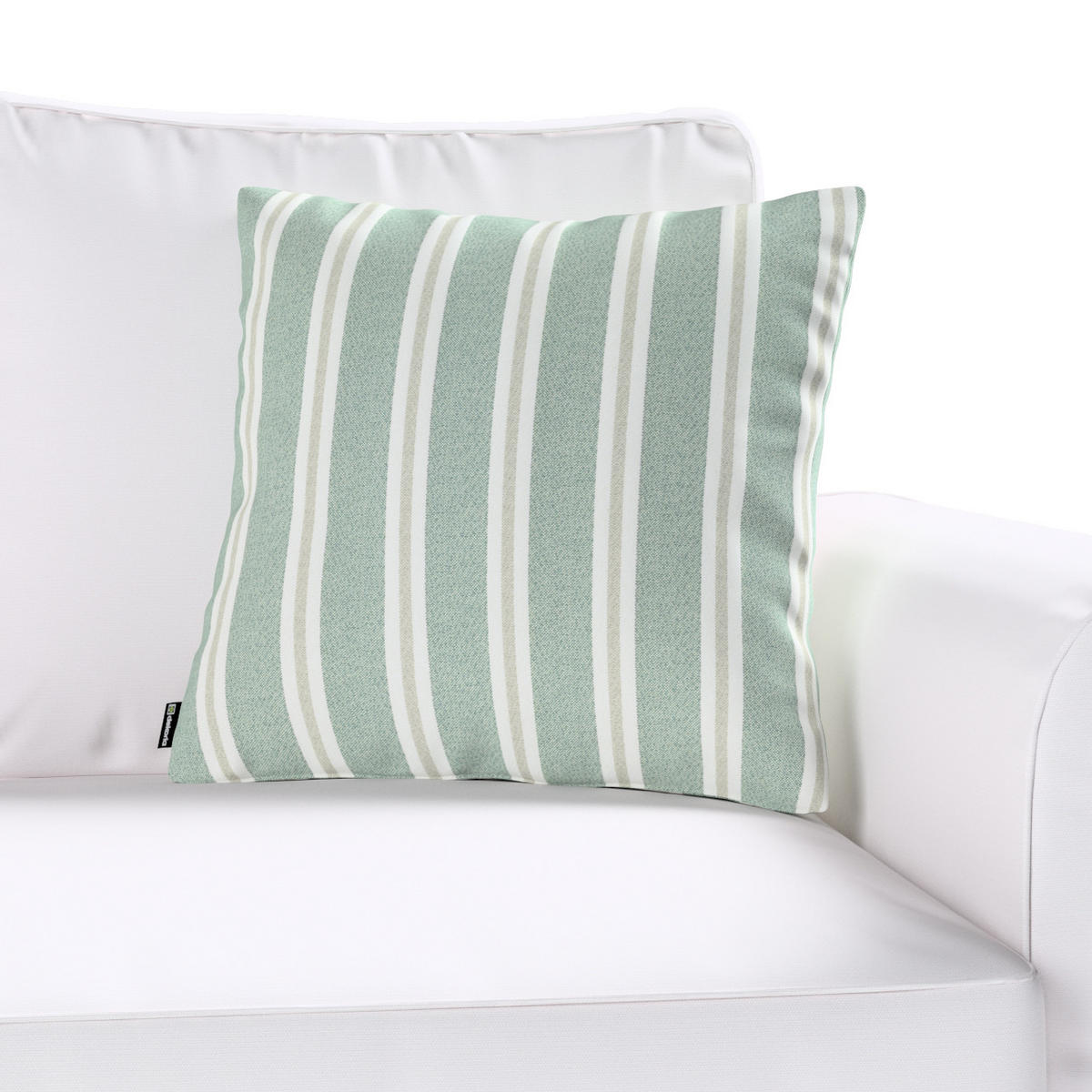 KISSENHÜLLE Scotti grün, 43x43 cm - Mintgrün, Textil (43/43cm) - Dekoria