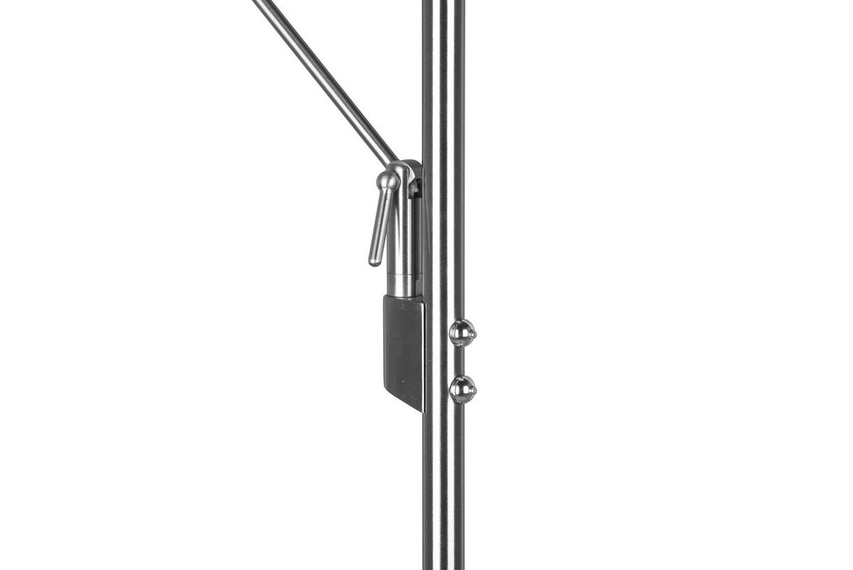 STEHLAMPE BRANTFORD - Grau - 41.6/41.6/180 cm - Grau, Metall (30/30/180cm) - Trio Leuchten