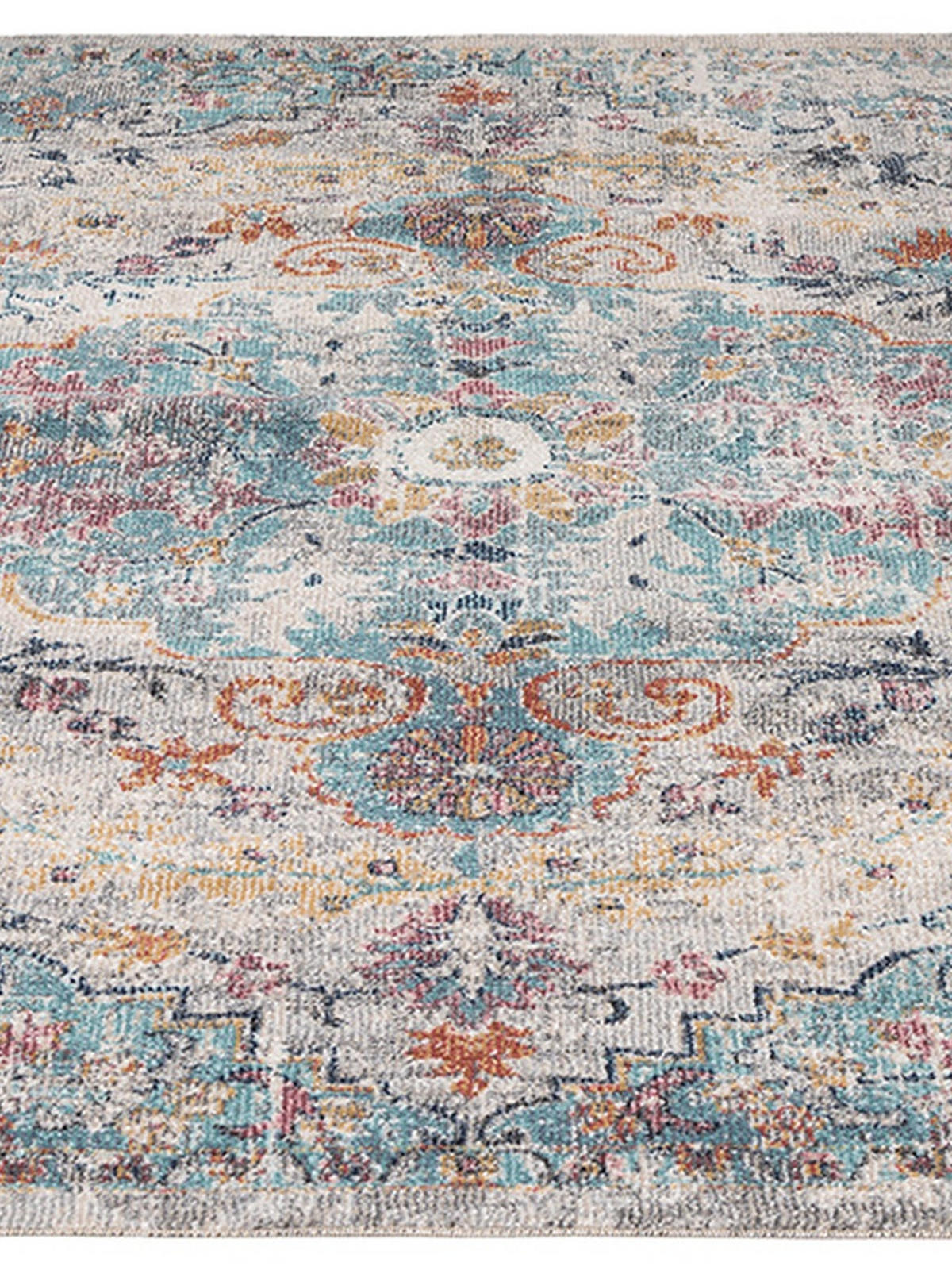 TEPPICH Outdoor Orientalisch LIMMAT Polypropylen Mehrfarbig 160 x 230 cm - Multicolor, Textil (160/230cm) - KADIMA DESIGN