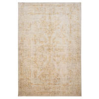 VINTAGE-TEPPICH Miray waschbar 80/150 cm - Beige/Gelb, Kunststoff (80/150cm) - benuta Nest