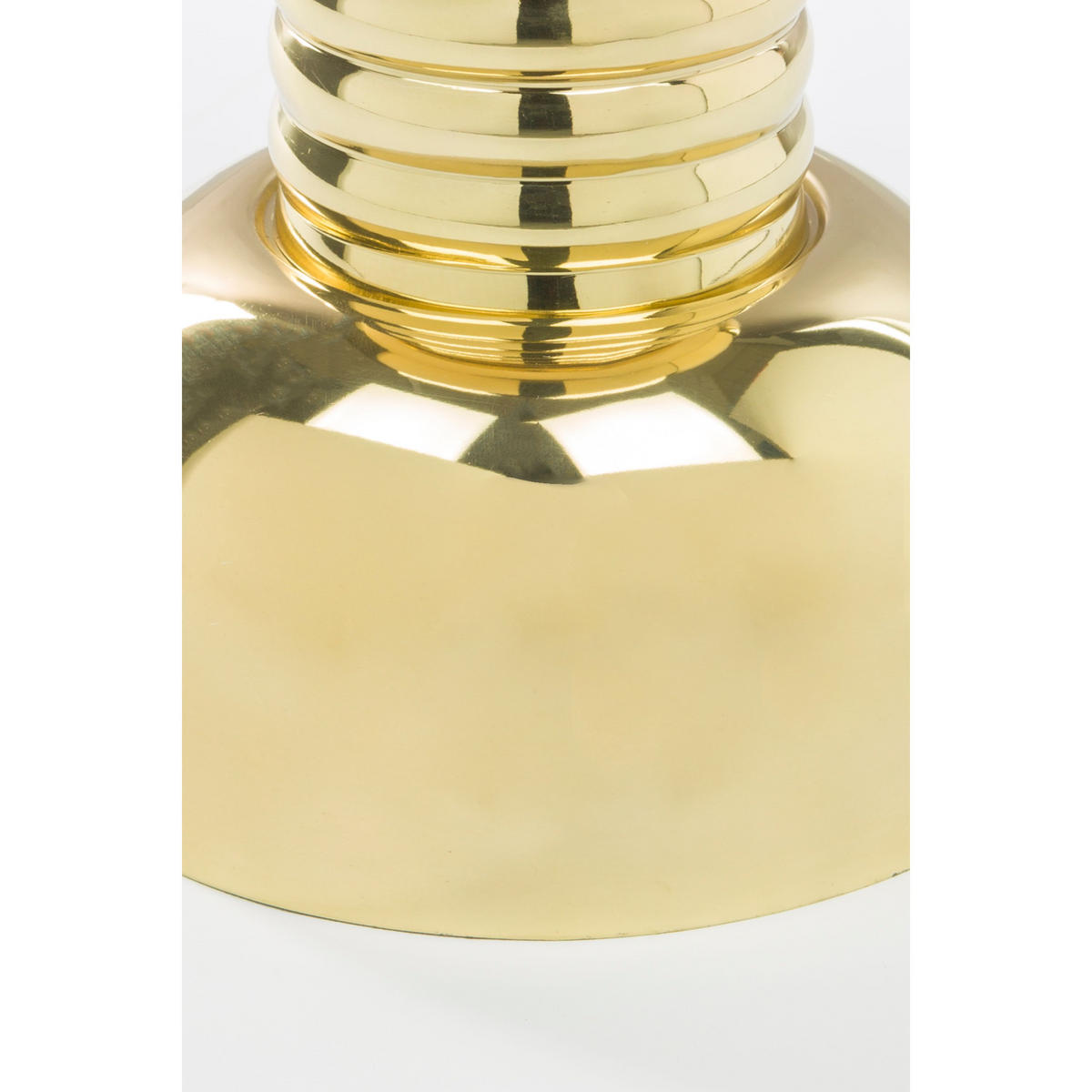 BEISTELLTISCH Gonna Make You Sweat Rond 29 cm Metaal Goud - Goldfarben, Metall (29/29/48cm) - Bold Moneky
