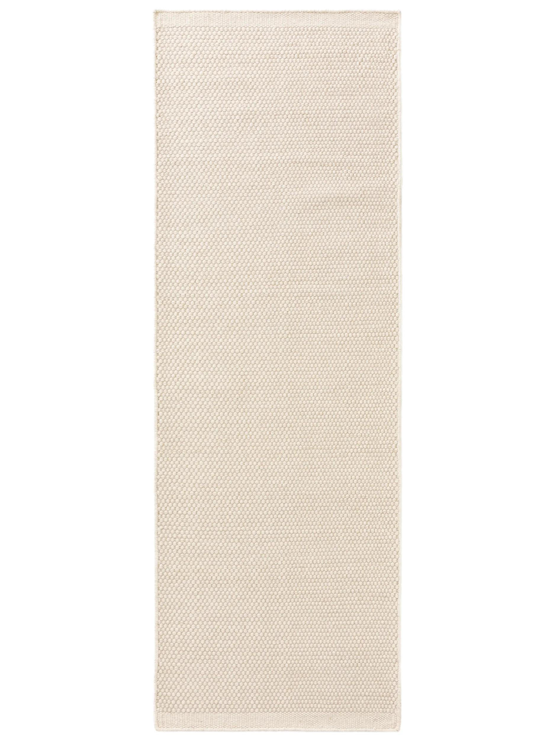 benuta VLNĚNÝ běhoun Rocco Bílá 80x250 cm