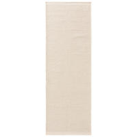 WOLLTEPPICH-LÄUFER Rocco Weiß 70x200 cm - Weiß, Naturmaterialien/Textil (70/200cm) - benuta Pure