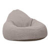 SITZSACK COSMO aus Bouclé, Hellbraun - Hellbraun, Textil (85/80/85cm) - KONSIMO®